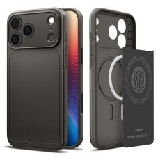 Spigen - Spigen iPhone 17 Pro Mobilskal Magsafe Thin Fit - Gunmetal