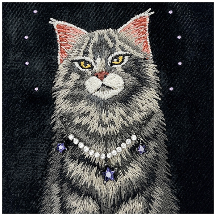 NIMMY - Nimmy Mobilskal För iPhone 17 Pro MagSafe Lucky Fashion Cat - Svart