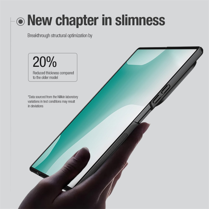 Nillkin - NILLKIN Galaxy Z Fold 7 Mobilskal MagSafe Super Frosted - Grön