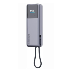 Xiaomi - Xiaomi PowerBank 10000mAh med Built-In USB-C Kabel 165W - Gr&aring;