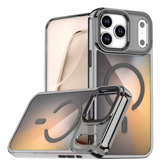 OEM - iPhone 17 Pro Mobilskal MagSafe Color Changing TPU - Svart