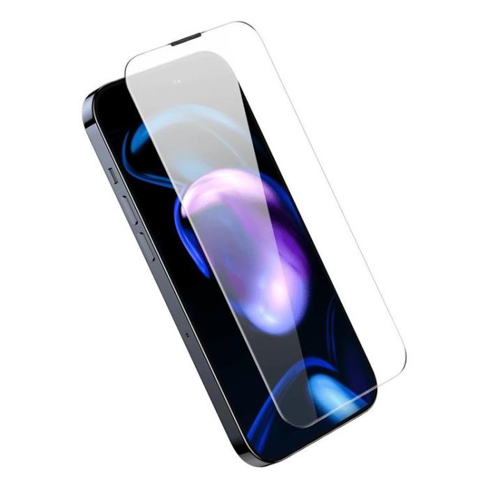 BASEUS - Baseus iPhone 14 Pro Härdat Glas Skärmskydd