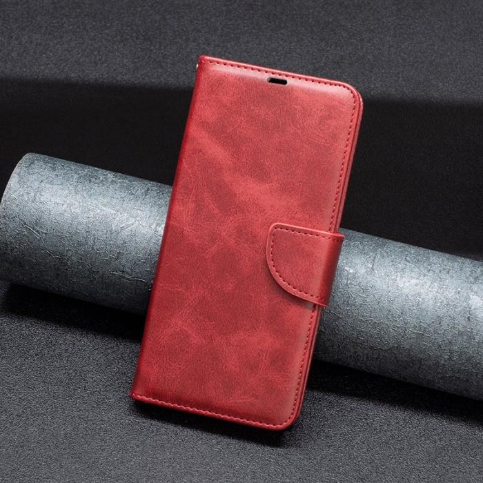 BINFEN COLOR - Mobilskal till Samsung Galaxy S26 Pro Stöttåligt KonstLäder - Röd