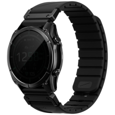 UNIQ - Uniq Armband F&ouml;r Garmin Watch (22mm) Fluo X - Svart