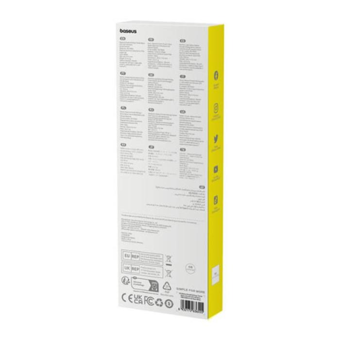 BASEUS - Baseus Smooth Writing 2 Stylus Penna med LED-indikator - Vit
