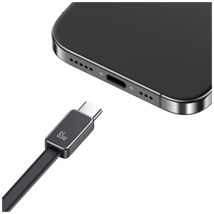 USAMS - USAMS Snabbladdare 65W 1xUSB-C 1xUSB-A Med USB-C Kabel