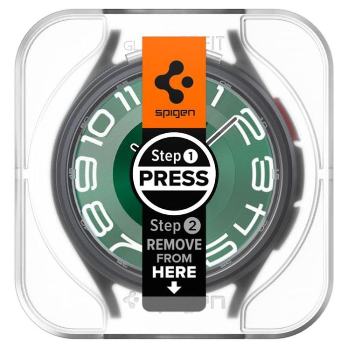 Spigen - Spigen Galaxy Watch 6 (47mm) Classic Härdat Glas Skärmskydd