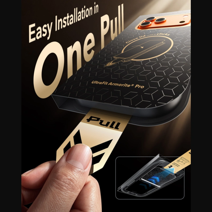 ESR - ESR Härdat Glas Skärmskydd för iPhone 18 Pro Armorite Pro Ultrafit
