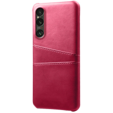 A-One Brand - Sony Xperia 1 VII Mobilskal med Dual Kortfack - Rosa