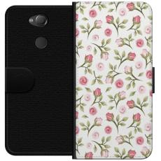 iSecrets - Pl&aring;nboksfodral till Sony Xperia XA2 med Blommigt
