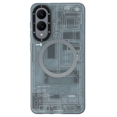 YOUNGKIT - YOUNGKIT Galaxy S25 Edge Mobilskal MagSafe IMD Circuit - Svart