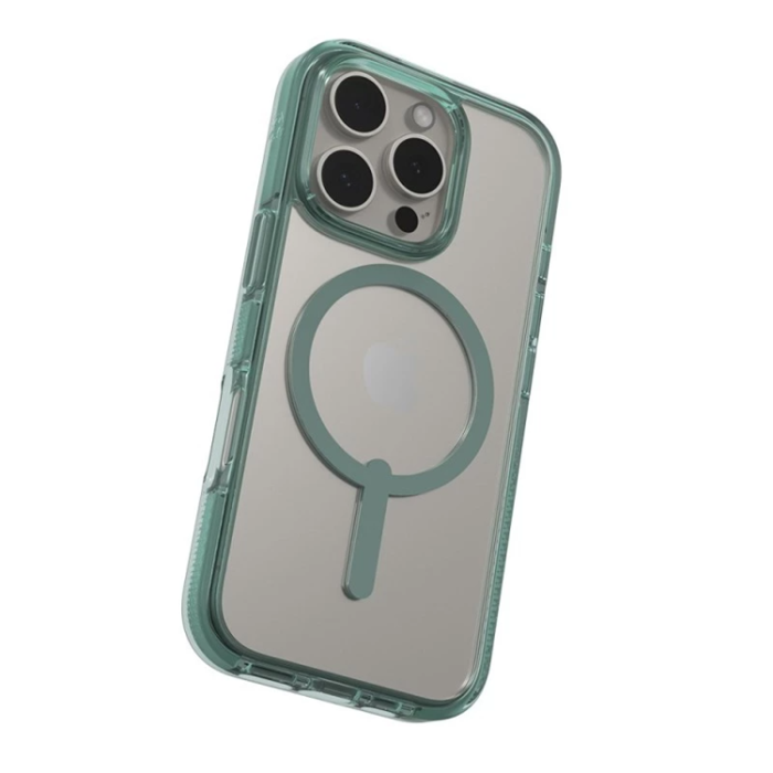 Zagg - Zagg iPhone 16 Pro Mobilskal MagSafe Santa Cruz - Grön