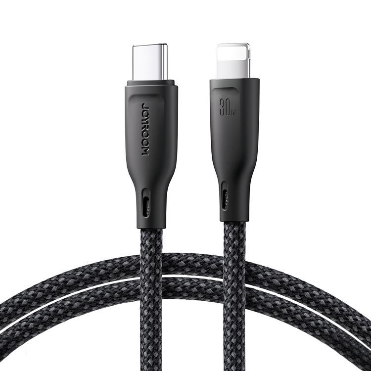 Joyroom USB-C till Lightning kabel 1m PD 30W - Svart | 3541 | AlltMobil