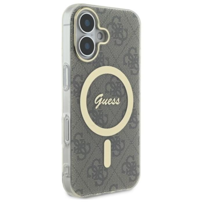 Guess - Guess iPhone 16 Mobilskal MagSafe IML 4G - Brun