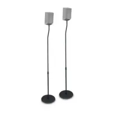 Hama - HAMA H&ouml;gtalarstativ Universal 2-pack Svart