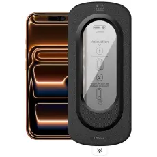 A-One Brand - H&auml;rdat glas Sk&auml;rmskydd F&ouml;r Apple iPhone 17 Pro Anti-Spy med Installationsverktyg