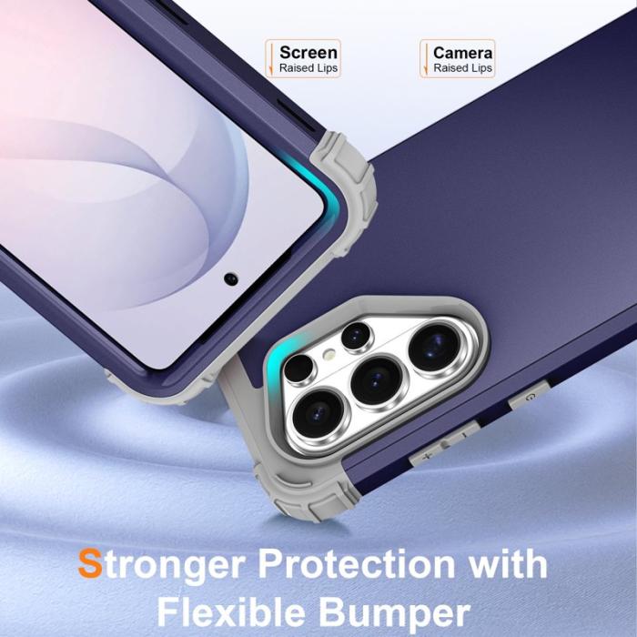 OEM - Mobilskal för Samsung Galaxy S26 Ultra Stötbeständig PC + TPU - Marinblå