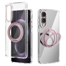 ABEEL - ABEEL Q-LUCK Mobilskal till Samsung Galaxy S25 Edge Shockproof Rosa