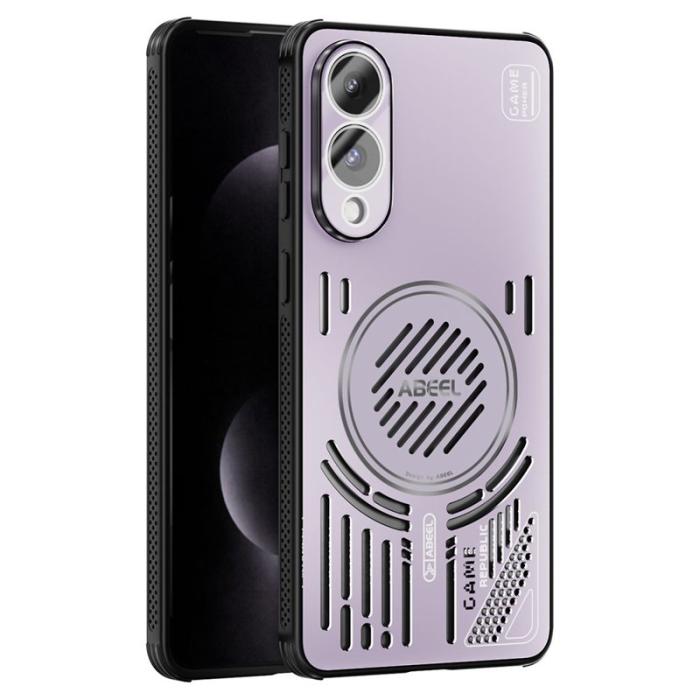 ABEEL - ABEEL Mobilskal till Samsung Galaxy S25 Edge Aluminium + TPU - Lila