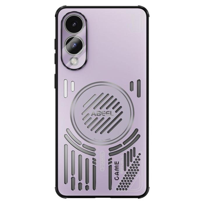 ABEEL - ABEEL Mobilskal till Samsung Galaxy S25 Edge Aluminium + TPU - Lila