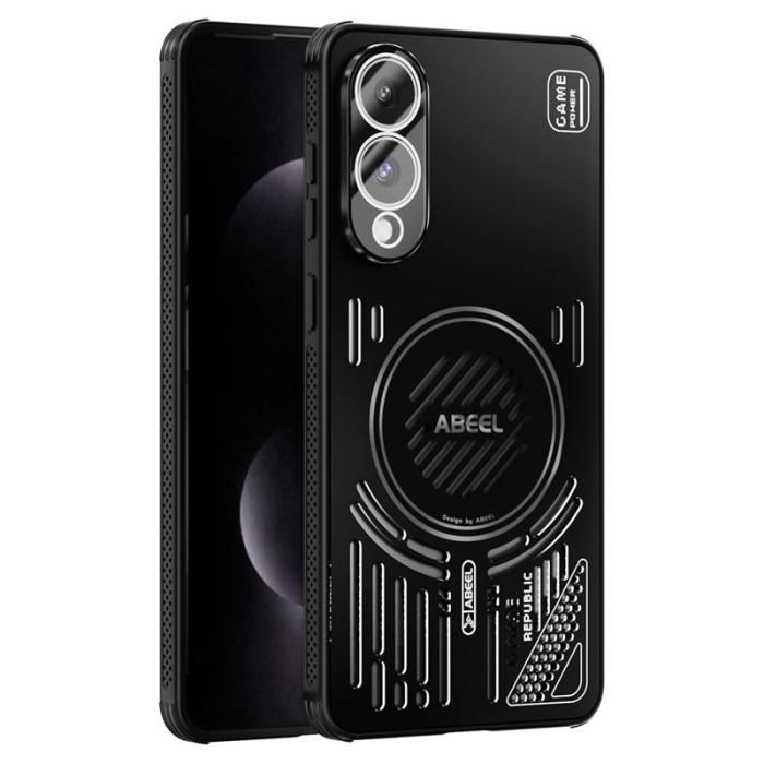 ABEEL - ABEEL Mobilskal till Samsung Galaxy S25 Edge Aluminium + TPU - Svart