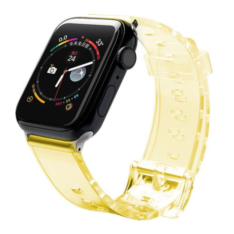 Light Band Apple Watch 6/5/4/3/2 44mm/42mm - Gul | 5123 | AlltMobil
