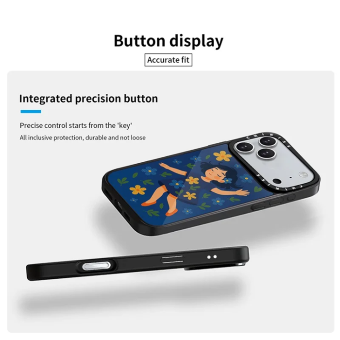 A-One Brand - iPhone 17 Pro Max Mobilskal MagSafe Aluminium Silikon