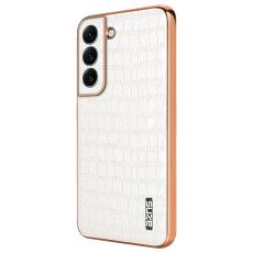 AZNS - AZNS Samsung Galaxy S22 5G Fodral PU+TPU St&ouml;tt&aring;ligt - Vit