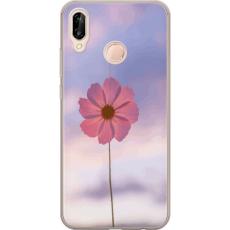 Gustaf - Mobilskal till Huawei P20 lite med Rosa blomma