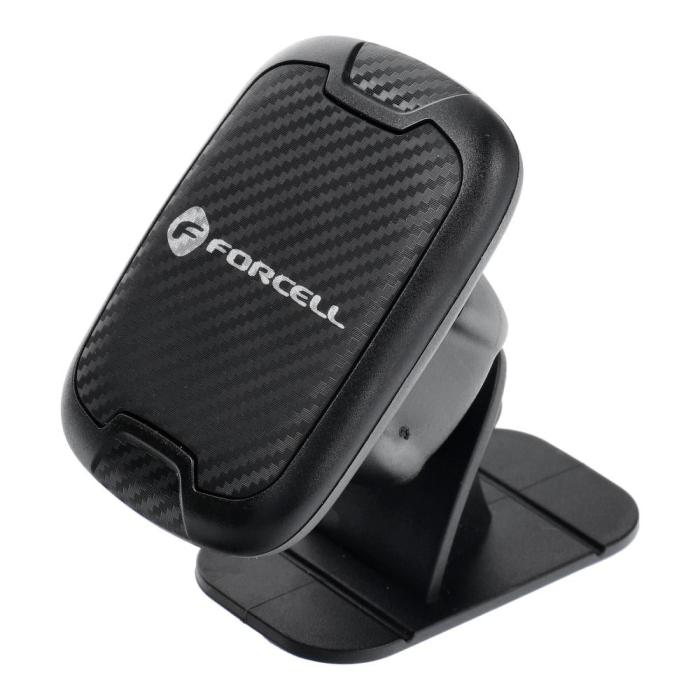 Forcell - Forcell Carbon Magnetisk Desk Mobilhållare till Smartphone
