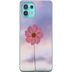 Gustaf - Mobilskal till Motorola Edge 20 Lite med Rosa blomma
