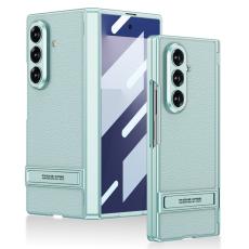 GKK - GKK Samsung Galaxy Z Fold7 Kickstand Fodral PU PC - Gr&ouml;n
