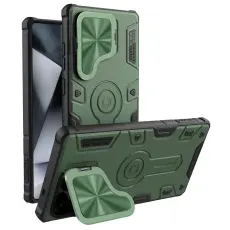 Nillkin - NILLKIN Camshield Armor Fodral f&ouml;r Samsung Galaxy S25 Ultra Gr&ouml;n