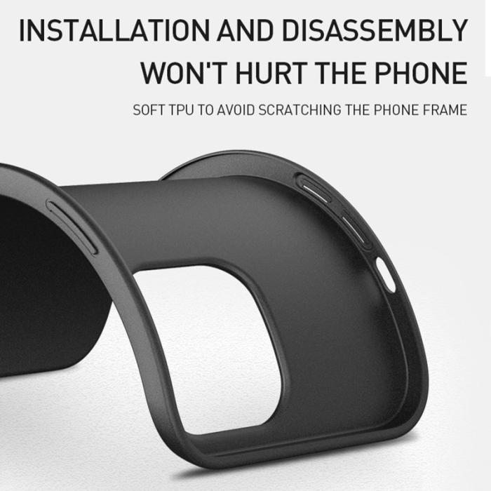 X-Level - X-LEVEL Guardian Series Mobilskal till iPhone 15 Pro Flexibel TPU Svart