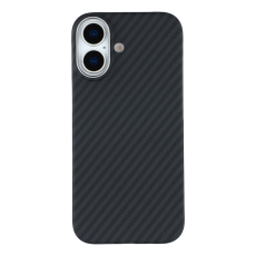 A-One Brand - iPhone 17 Mobilskal MagSafe Carbon Fiber - Svart/Grå