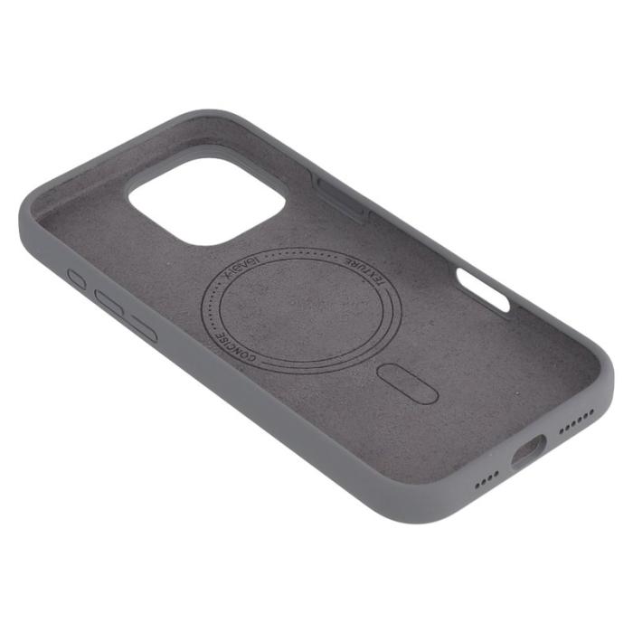 X-Level - X-LEVEL Mobilskal till iPhone 16 Pro Max MagSafe Liquid Silicone Svart