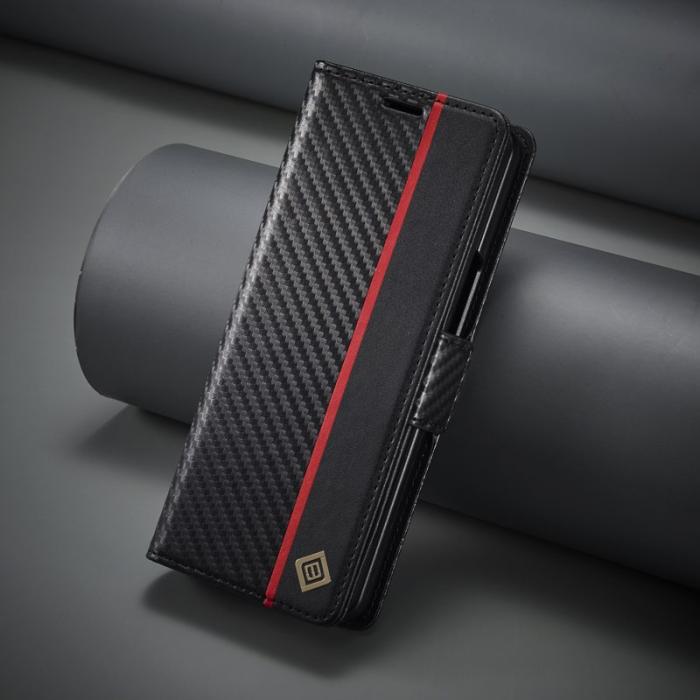 LC.imeeke - LC.IMEEKE Samsung Galaxy Z Fold3 5G Plånboksfodral Konstläder - Vit