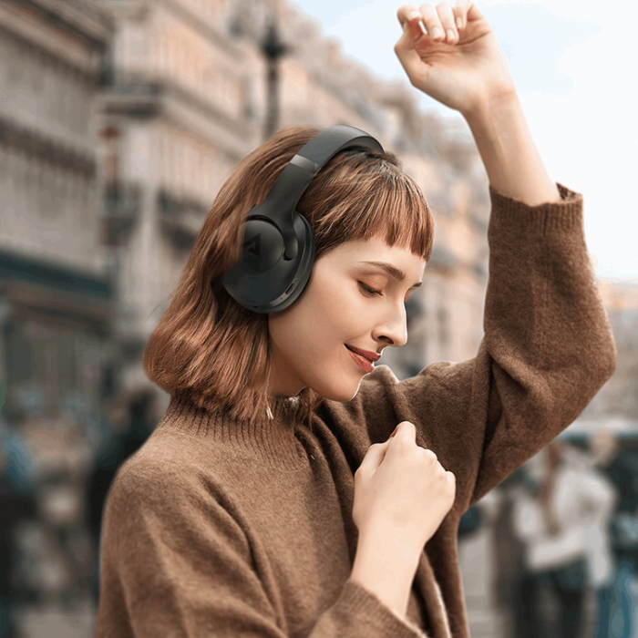 Acefast - Acefast H4 ANC Over-Ear Hörlurar Trådlösa Bluetooth 5.3 IPX4