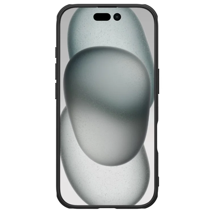 Nillkin - Nillkin iPhone 16 Mobilskal MagSafe Frosted Shield Pro - Svart