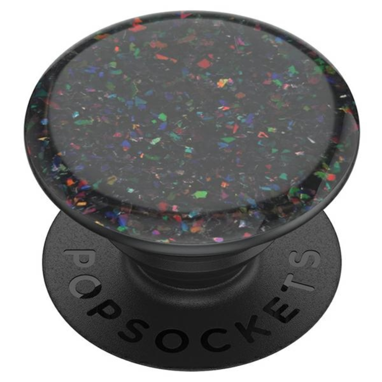 PopSockets Iridescent Confetti Oil Slick Mobilgrip och stativ 803752