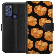 Gustaf - Pl&aring;nboksfodral till Motorola Moto G60S med Nuggets