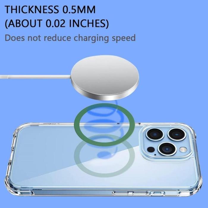 Boom of Sweden - [6in1] Boom iPhone 13 Pro Skal - Kameralinsskydd - Härdat Glas - MagSafe Ring
