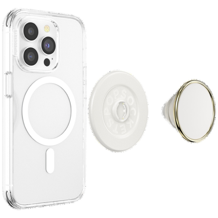 A-One Brand - PopSockets Mobil Stöd och Handtag Magsafe - Creme