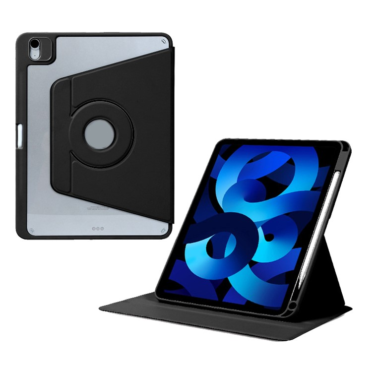 iPad Air 13""""(2025/2024) Fodral Magnetisk Detachable Rotation Stativ - Svart | 2353 | AlltMobil