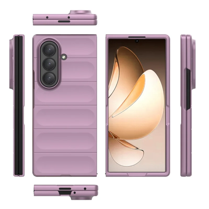 A-One Brand - Galaxy Z Fold 7 5G Mobilskal Anti-Drop - Ljuslila