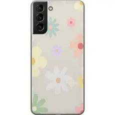 Gustaf - Mobilskal till Samsung Galaxy S21+ 5G med fejdande blommor