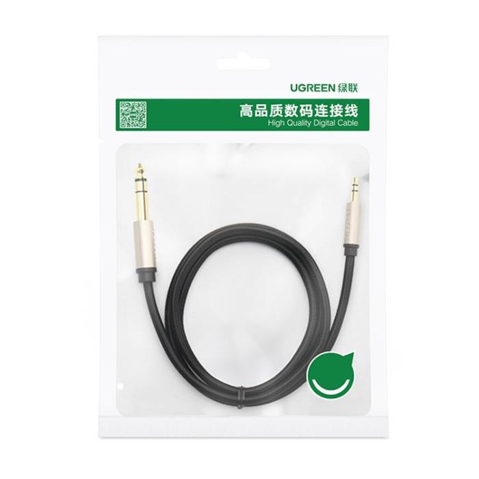 Ugreen - Ugreen AUX Kabel TRS Mini Jack 3.5mm 1m - Svart