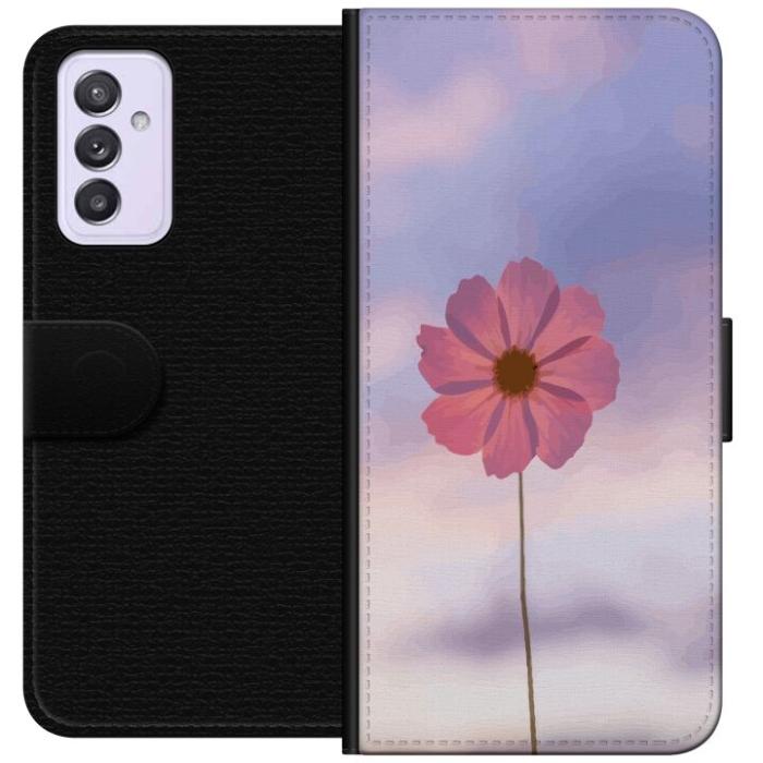 iSecrets - Plånboksfodral till Samsung Galaxy A82 5G med Rosa blomma