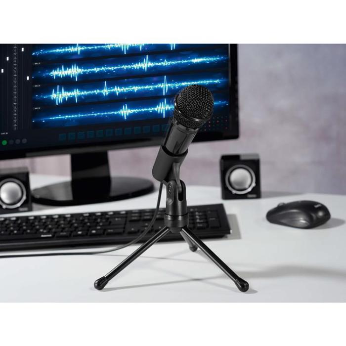 Hama - Hama Mikrofon Allround MIC-P35 3.5mm - Svart