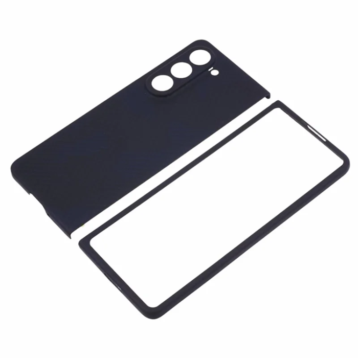 A-One Brand - Galaxy Z Fold 5 5G Mobilskal Aramid Fiber 1500D - Camouflage Blå